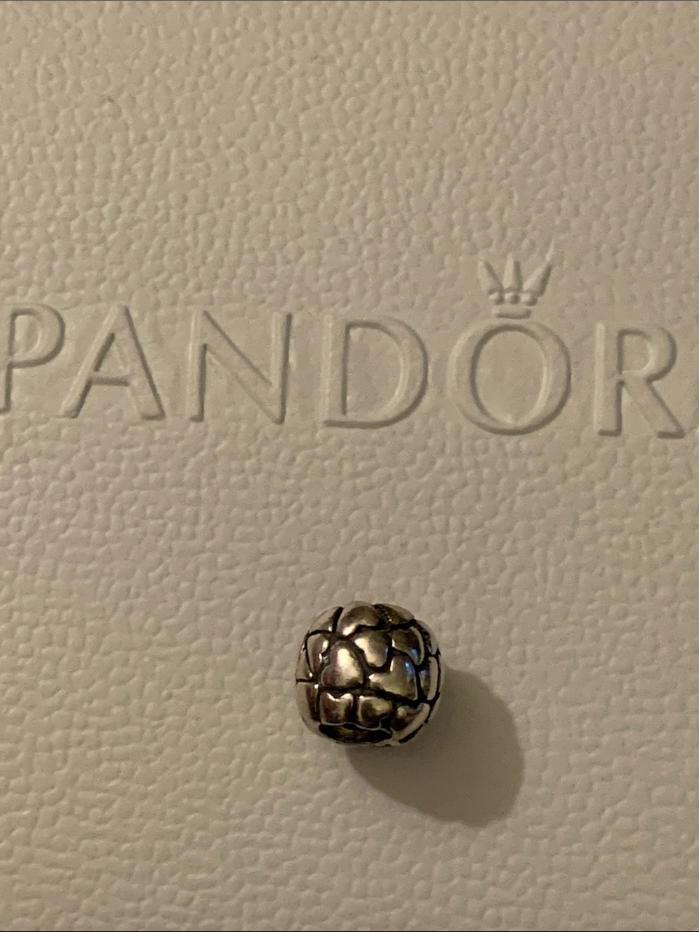 Pandora Dark Silver multi heart  Bead Charm